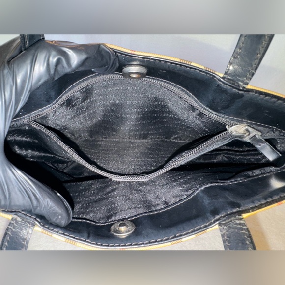 Burberry Nova Check Tote bag PVC Vintage… - Picture 10 of 15